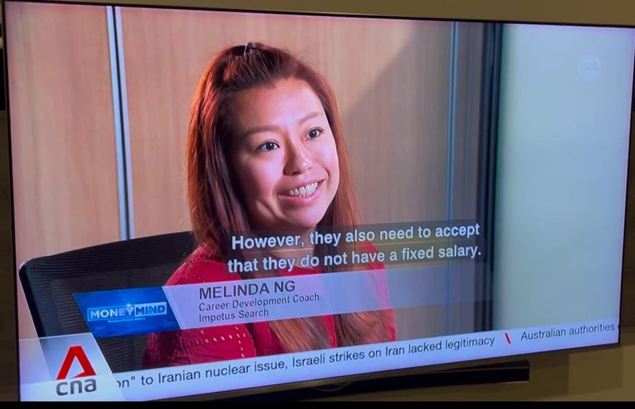 Melinda featured on CNA Money Mind
